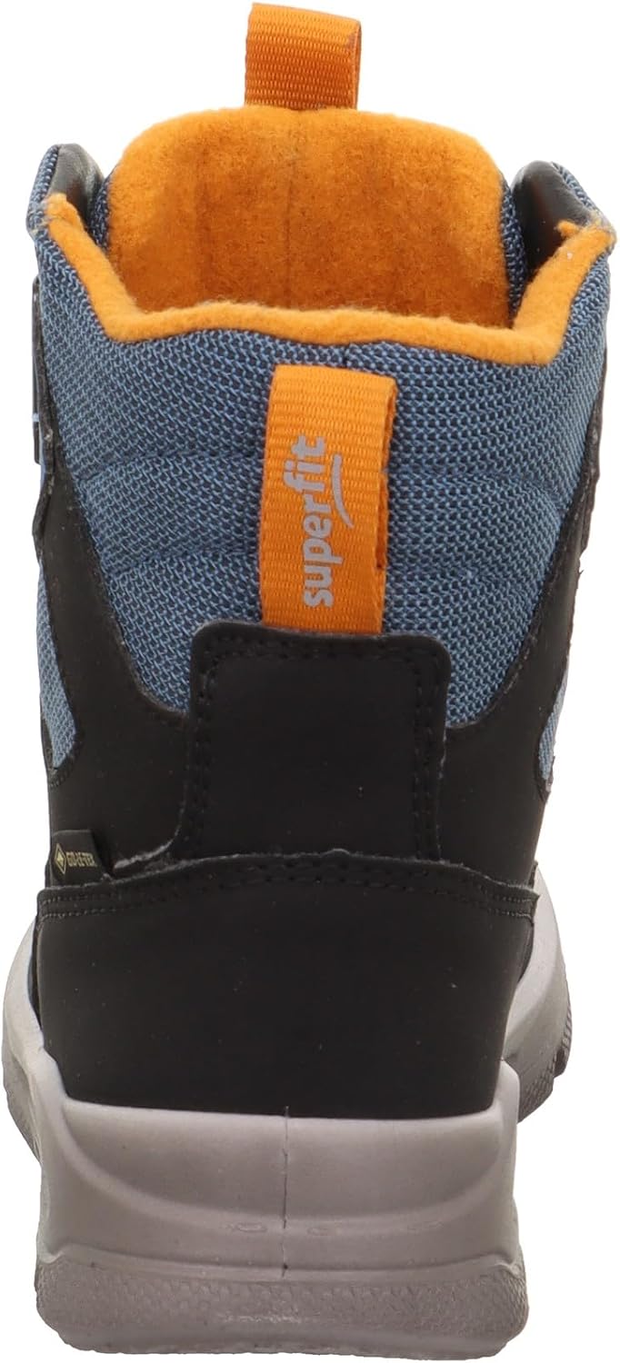 Superfit Jungen Mars Schneestiefel 27 EU Schmal Blau Orange 8000, 27 EU Schmal Blau Orange 8000