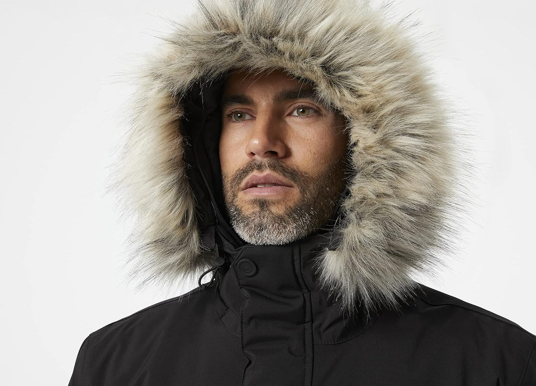 Helly-Hansen Herren Reine Parka, Schwarz S