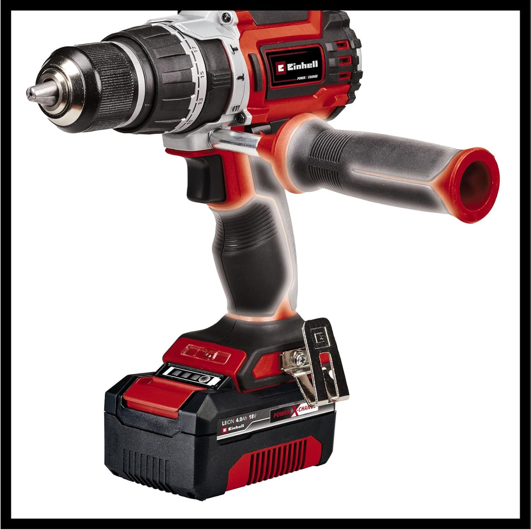 Einhell Professional Akku-Schlagbohrschrauber TP-CD 18/60 Li-i BL Power X-Change (Li-Ion, 18 V, Brus