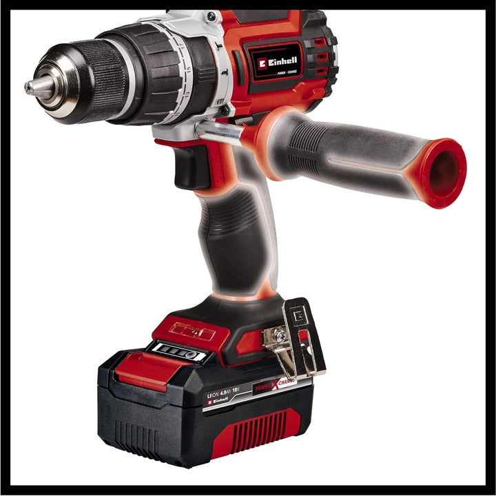 Einhell Professional Akku-Schlagbohrschrauber TP-CD 18/60 Li-i BL Power X-Change (Li-Ion, 18 V, Brus