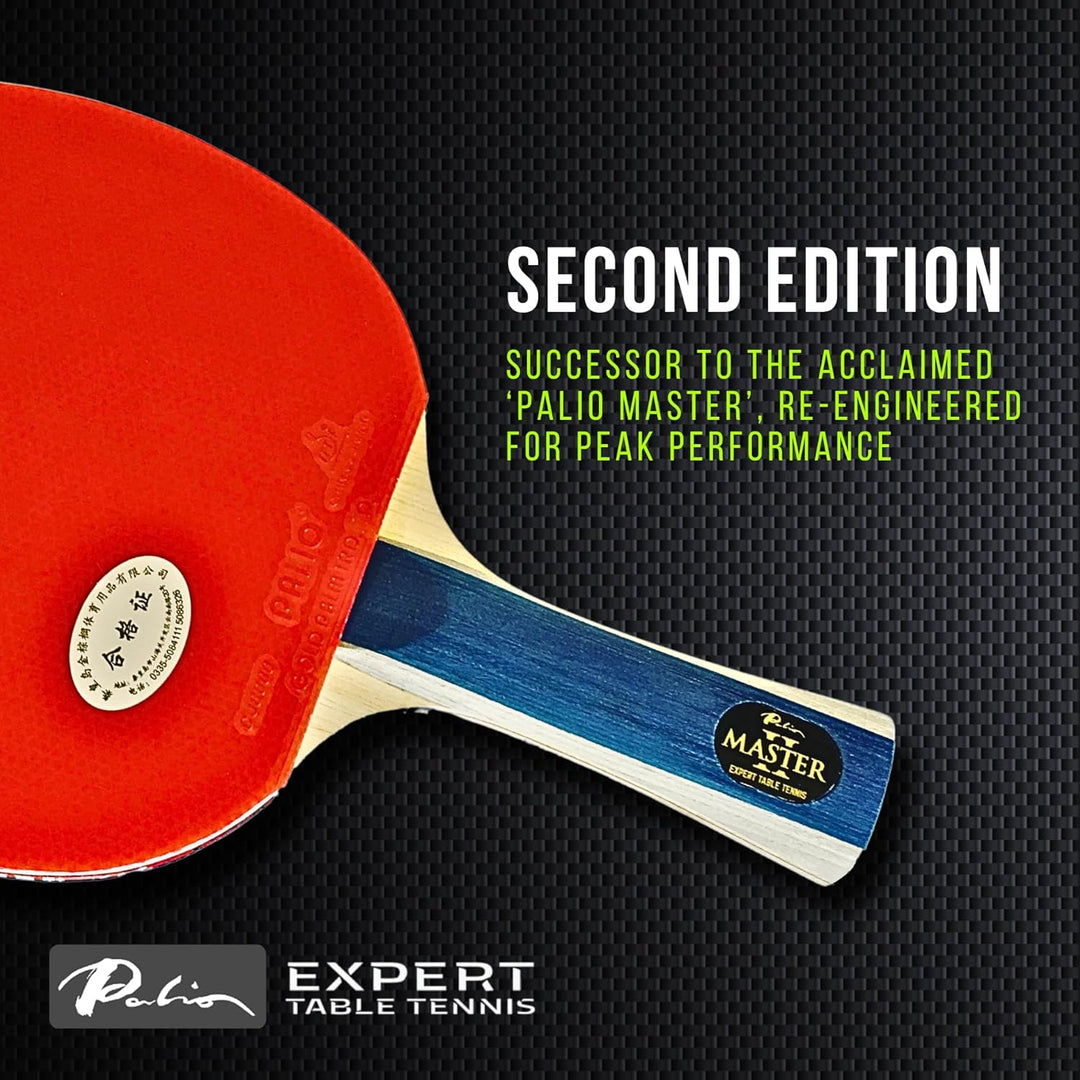 Expert Table Tennis Palio Master 2.0 Tischtennisschläger Mit Hülle