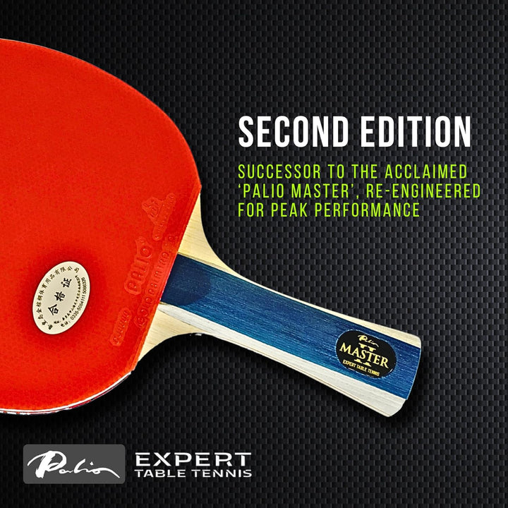 Expert Table Tennis Palio Master 2.0 Tischtennisschläger Mit Hülle
