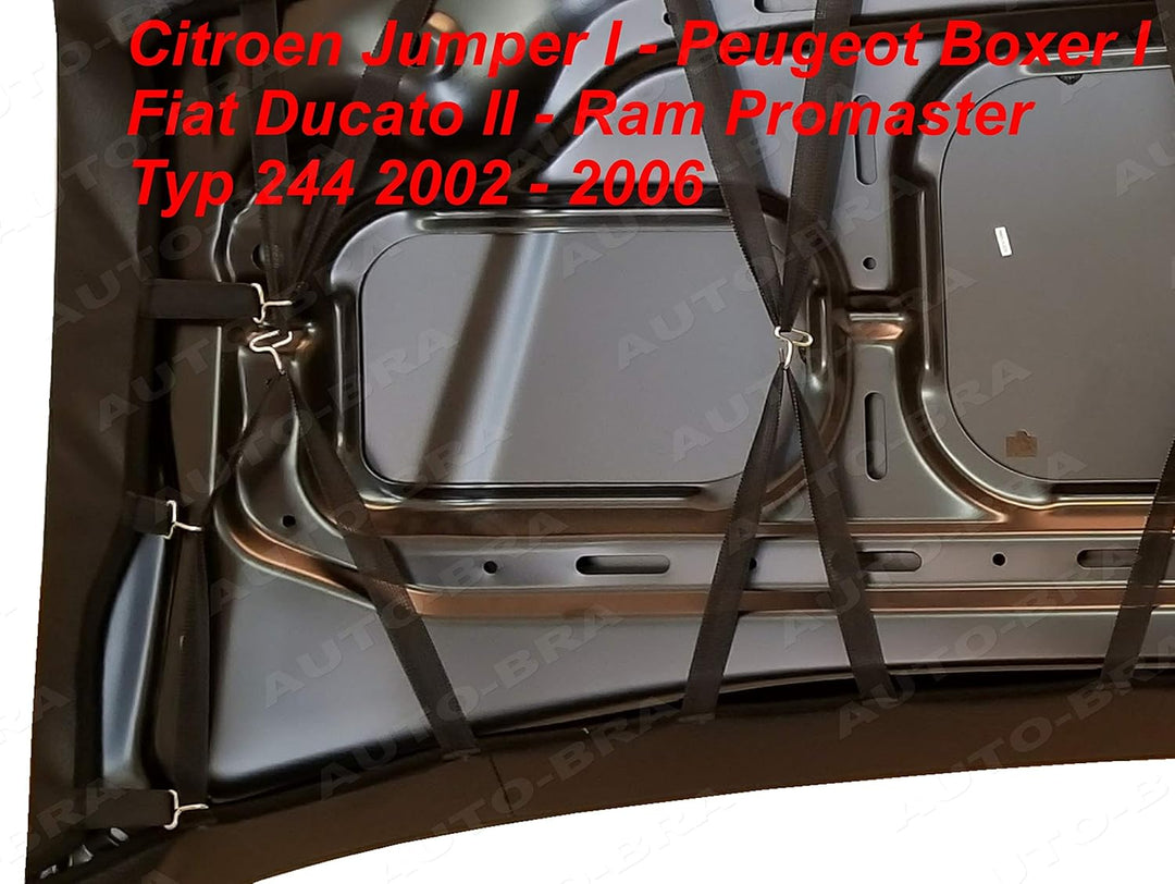 AB3-00393 Auto BRA Vollbra für die ganze Motorhaube kompatibel mit Fiat Ducato Peugeot Boxer Citroen