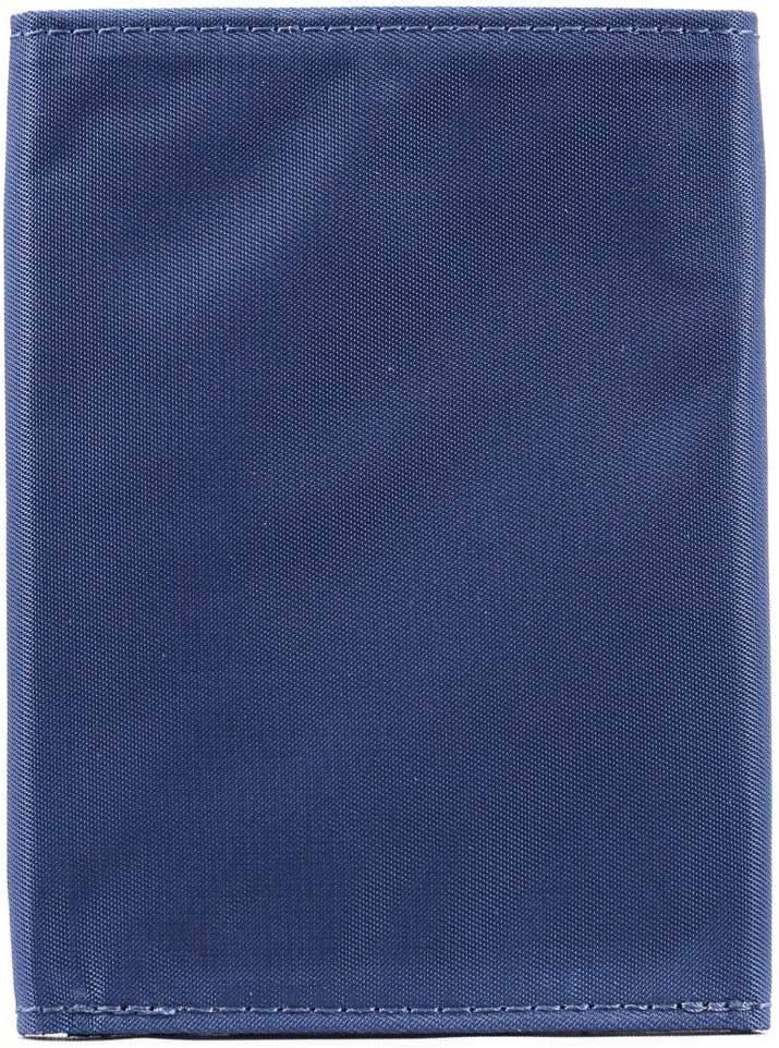 Big Skinny Herren Tri-Fold Slim Wallet für bis zu 25 Karten Navy, Navy