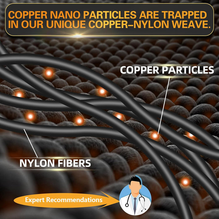 2 Paar Arthrose Handschuhe mit Kupfer,Fingerlose Kompressionshandschuhe,Arthriti Gaming Handschuhe f