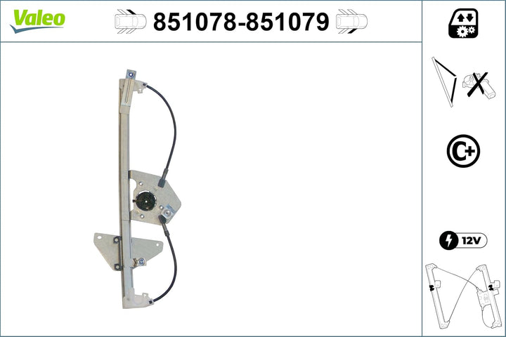VALEO Fensterheber 851078