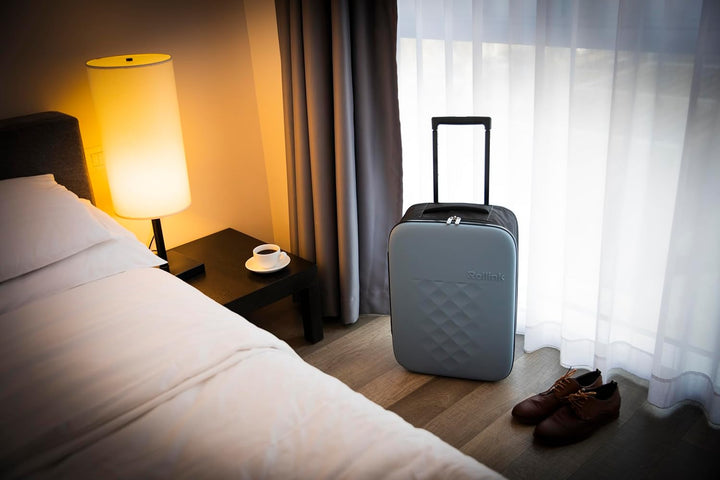 Rollink Vega II Reisekoffer, Trolley - Das Original mit innovativer Falttechnologie (Patent Pending)