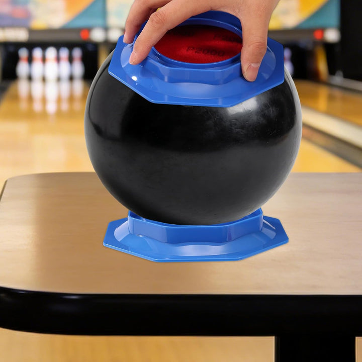 2 Stück Bowling Schleifpapierhalter, Universeller Polierpadhalter mit Schwamm Schleifpapier & Klettv
