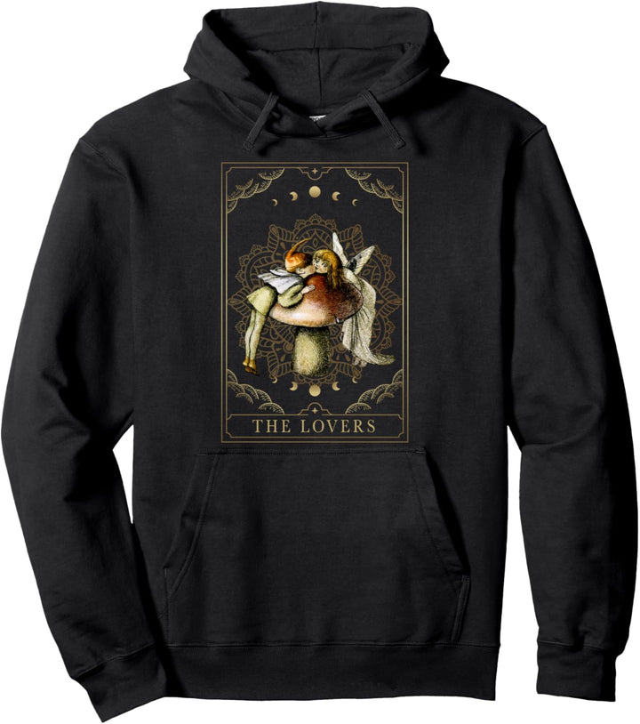 Tarotkarte für Verliebte, Okkult, Goth, Wahrsagen, Tarot-Karte Pullover Hoodie