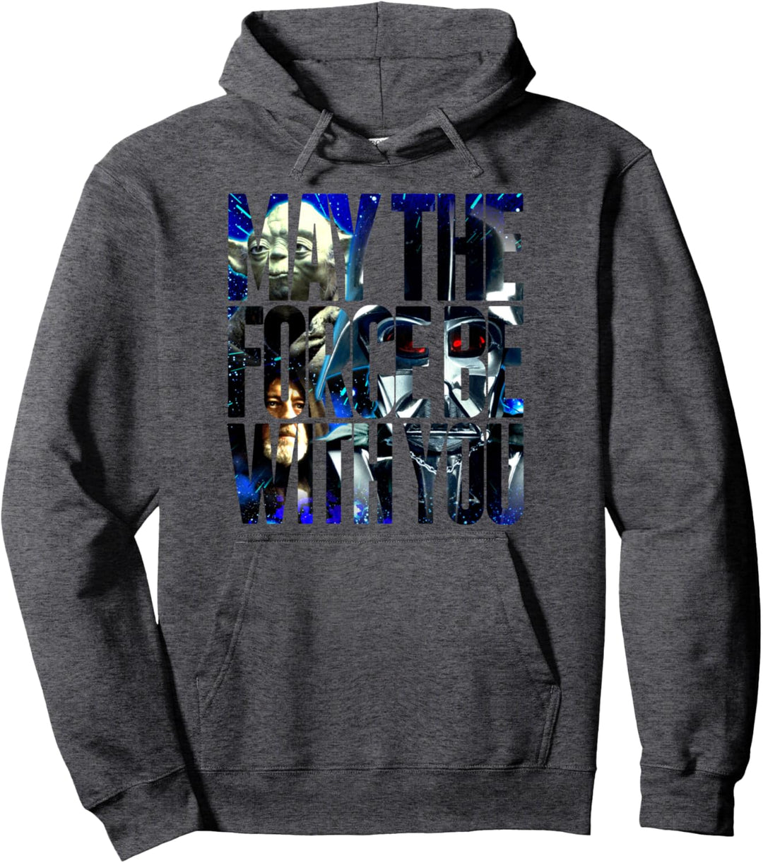 Star Wars May The Force Be With You Photo Fill Pullover Hoodie