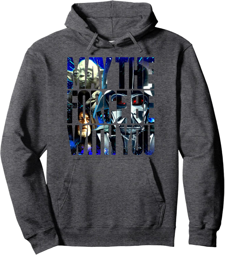 Star Wars May The Force Be With You Photo Fill Pullover Hoodie