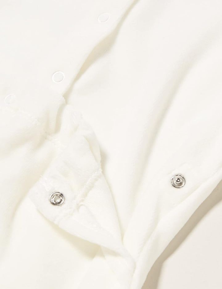 Chicco Mädchen Auswahl Einhorn Bottone 0 Monate Bianco, 0 Monate Bianco
