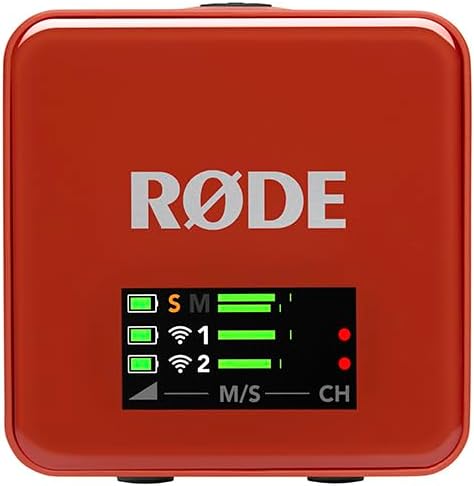 RØDE Wireless GO (Gen 3) – Kompakter kabelloser Mikrofon – Kristallklarer Klang, 32-Bit Float Aufnah