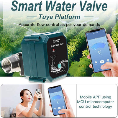 Zigbee Wasserventilsteuerung,Kabelloser Wassertimer Automatische Bewässerung Bewässerungstimer IP67