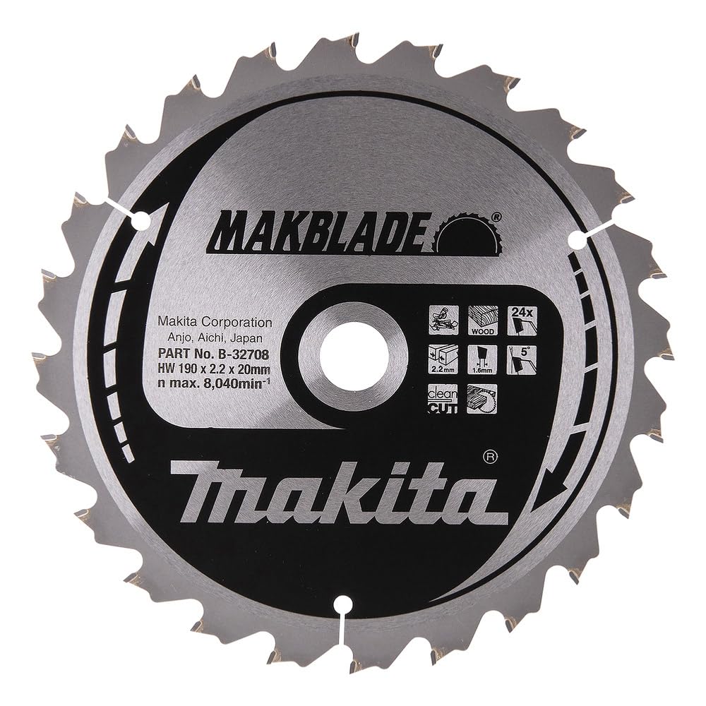 Makita Makblade Saegeblatt, 190 x 20 mm, 24Z, B-32708