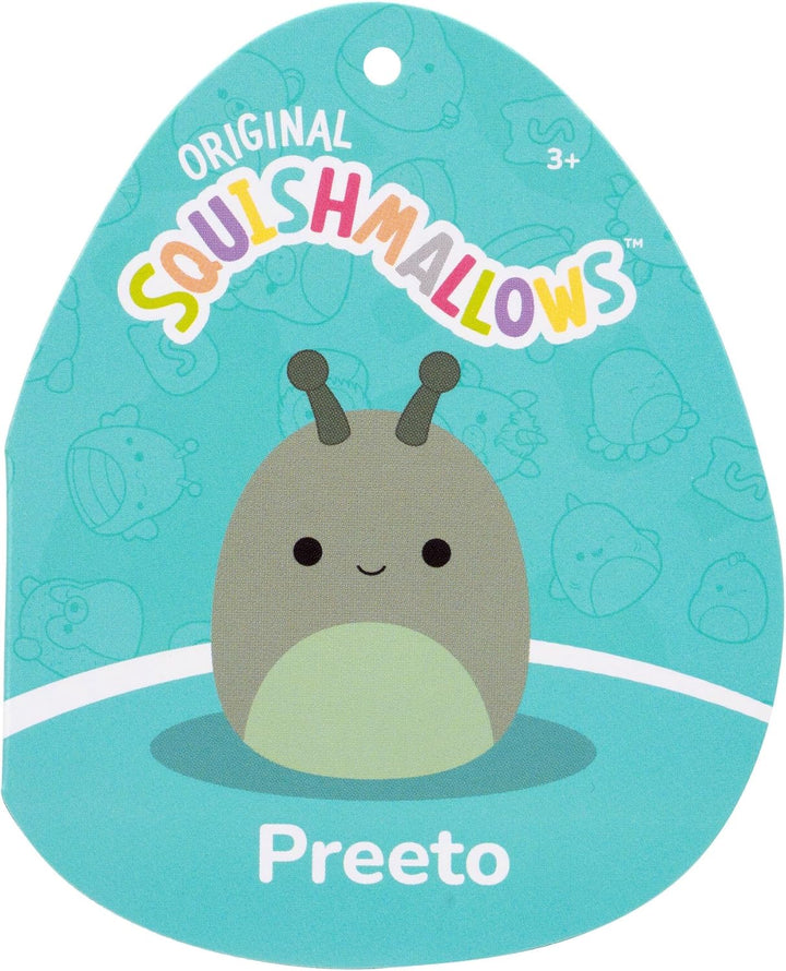 Squishmallows SQCR06636 - Preeto die Schnecke 40 cm, offizielles Kelly Toys Plüsch, superweiches Kus
