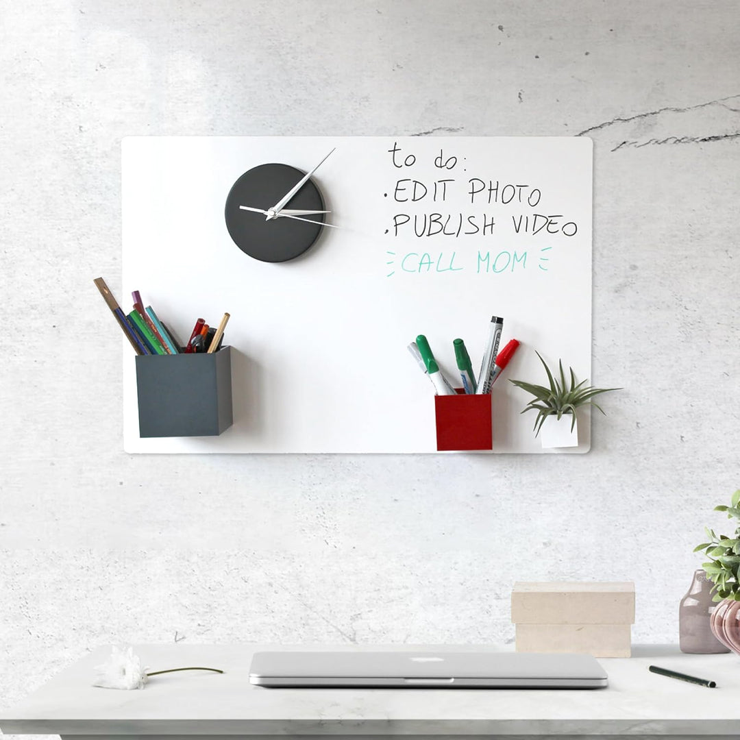 KalaMitica - Magnetische Wandtafel, Büro-Pinnwand für Magnete - Beschreibbar und trocken abwischbar
