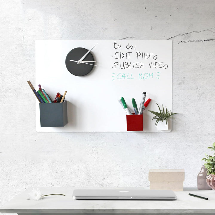 KalaMitica - Magnetische Wandtafel, Büro-Pinnwand für Magnete - Beschreibbar und trocken abwischbar