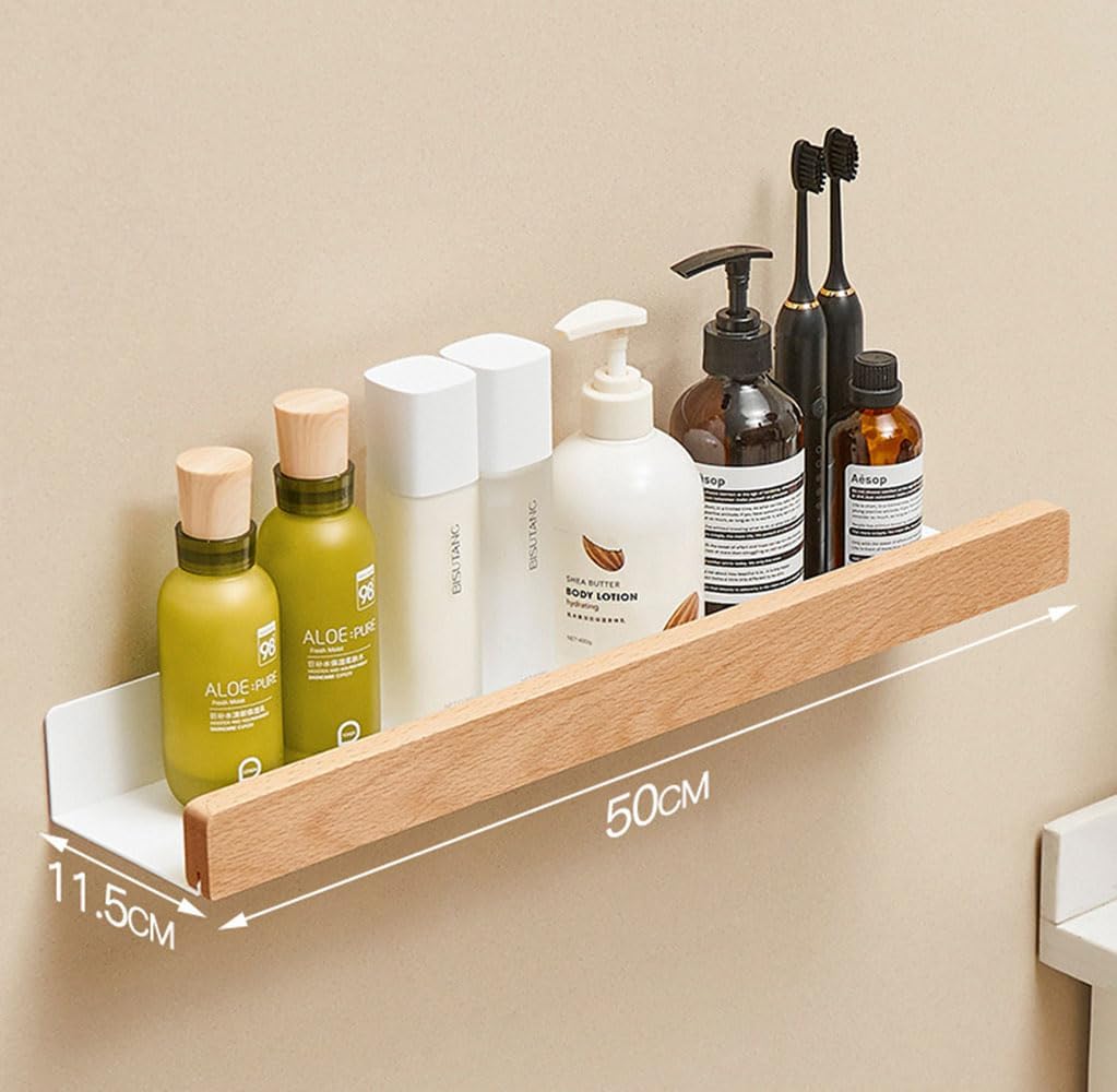 An der Wand montiert Schwimmend Metallregal Ledge,Weiss Badezimmer Regal Wandhalterung Regal dekorie