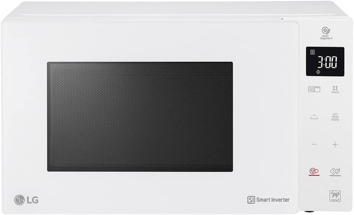 LG MH6336GIH Smart Mikrowelle Inverter mit Quarzgrill, 23 Liter, 1150 W, automatische Programme, 5 e