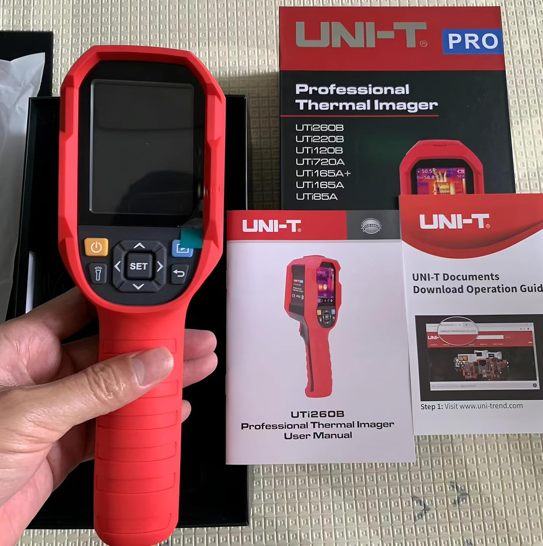 UNI-T Thermal Imager UTi720A 256 x 192 Pixel, Thermographische Infrarot-Kamera, für Repairs, Bodenhe