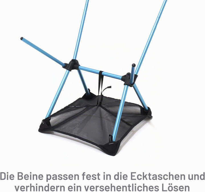 Helinox Ground Sheet | Dieses leicht verstaubare, unentbehrliche Zubehör hilft dabei, Stuhl am Einsi