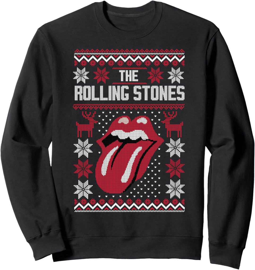 Rolling Stones Weihnachten Sweatshirt