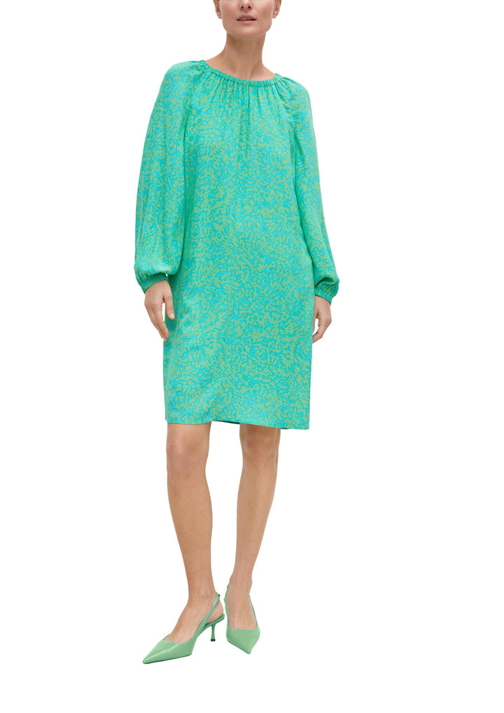 comma Damen Kleid 38 Grün 62c1, 38 Grün 62c1