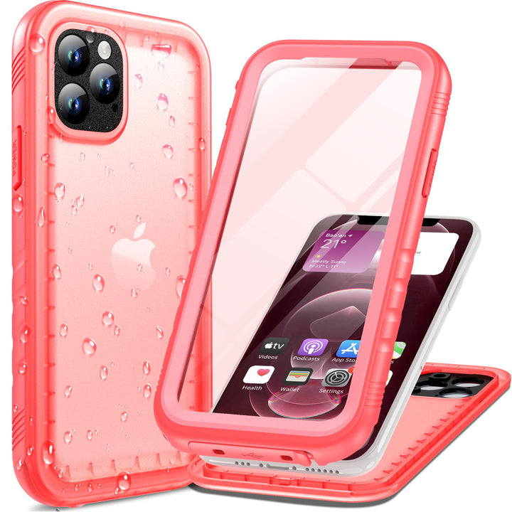 Cozycase TOP Militärschutz Hülle für iPhone 12 Pro Max wasserdichte 360 Grad Panzerhülle Outdoor Cas