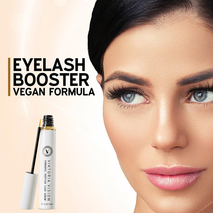 Viktoria Vision Powerfull Peptide Lash Serum – Extrem lange Wimpern in 5 Wochen, Wimpernserum, Wimpe