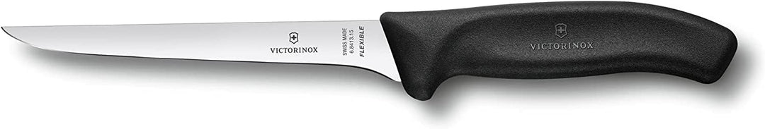 Victorinox Fibrox Kochmesser, Ausbeinmesser, Extra Scharfe Klinge, Rostfreier Stahl, Spülmaschinenge