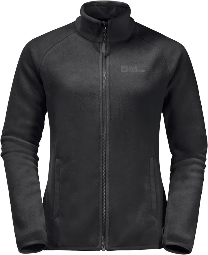 Jack Wolfskin Damen Moonrise Fz W Fleece-Jacke XS Schwarz, XS Schwarz