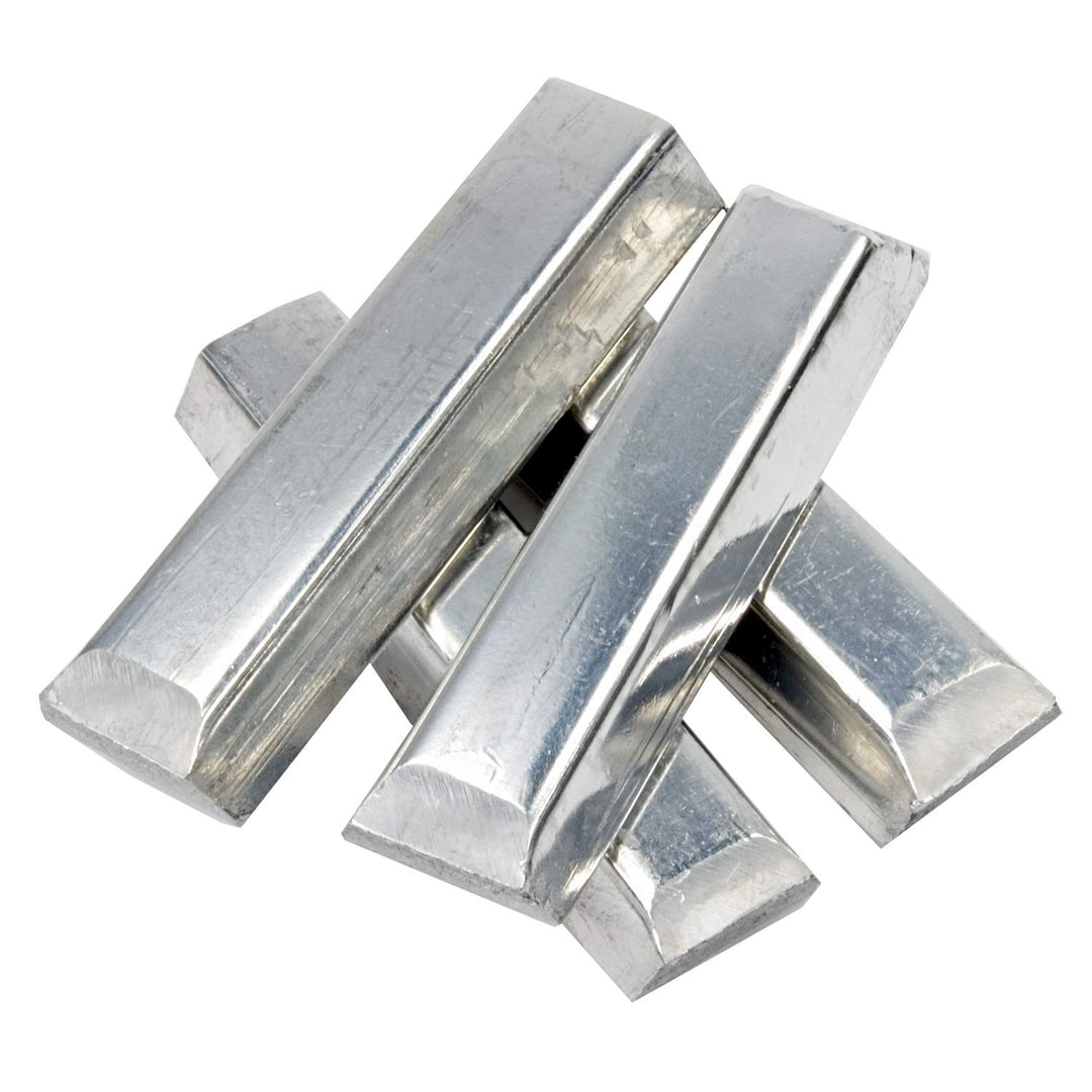 Reinzinn-Stangen Sn99 – 1000 g – Bleifreies, lebensmittelechtes Zinn (Reinzinn) – Zum Giessen von Zi