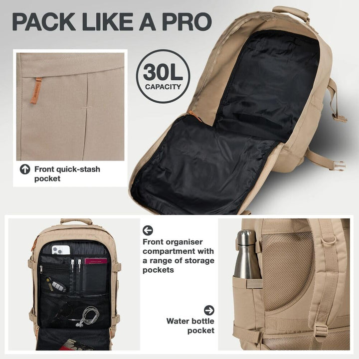 Cabin Max Metz Handgepäck Rucksack 45x36x20, Reiserucksack, Rucksack Flugzeug, Travel Backpack für C