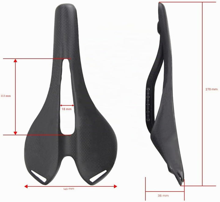 RXL SL Rennrad Sattel Fahrradsitz MTB Sattel Schwarz für Männer Frauen MTB Sattel Carbon fahrradsatt