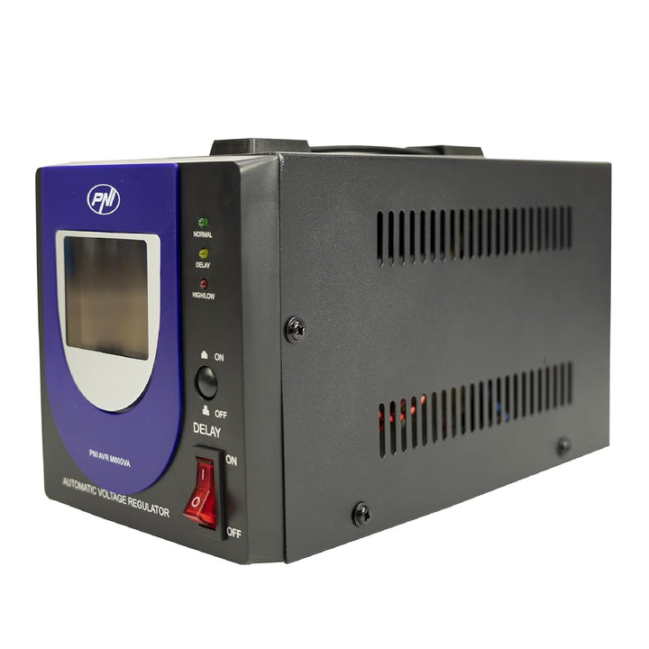 Spannungsstabilisator mit Relais PNI AVR M800VA, 2,2 A, 480 W, 800 VA Spannungsregler 800 VA / 480 W