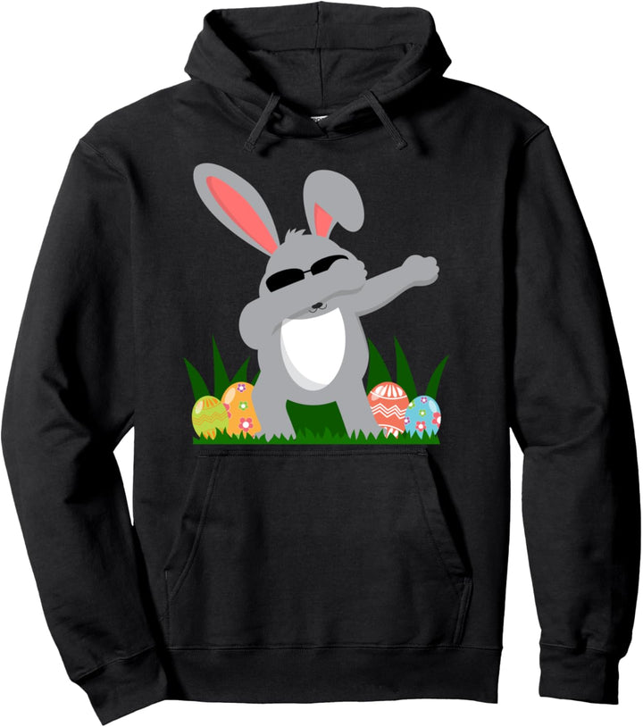 Dabbing Hase Osterhase Tierliebe Ostern Hoodie Pullover Hoodie
