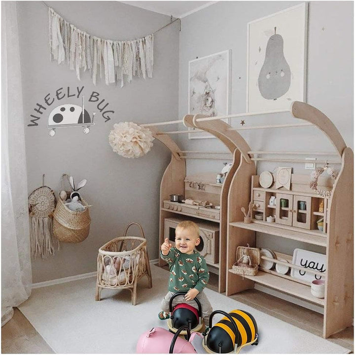 Wheelybug Rutscher 2 Teile Set Kinder Rutschauto Rutschtier Tier Jungen Mädchen Wheely Bug gross ode