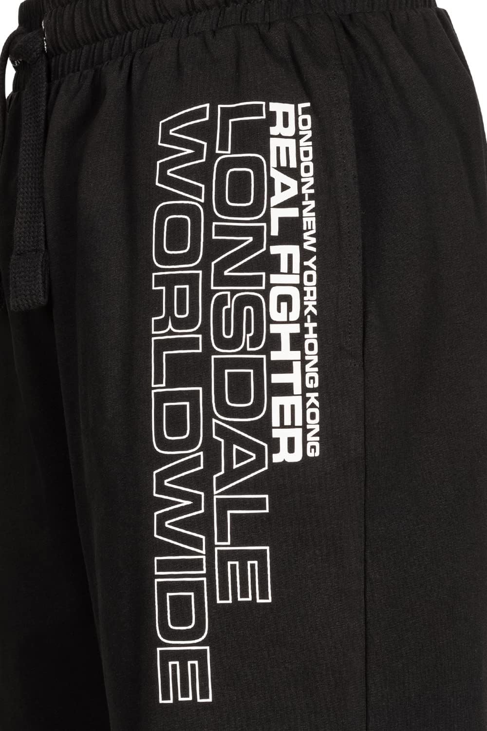 Lonsdale Herren Fordell Dress Pants S Black/White, S Black/White