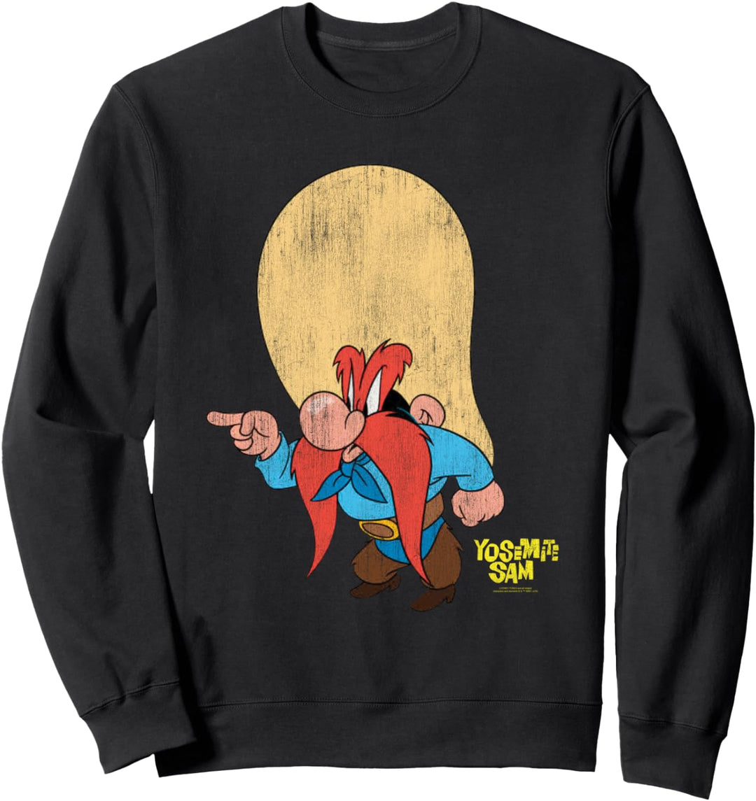 Looney Tunes Yosemite Sam Distressed Sweatshirt