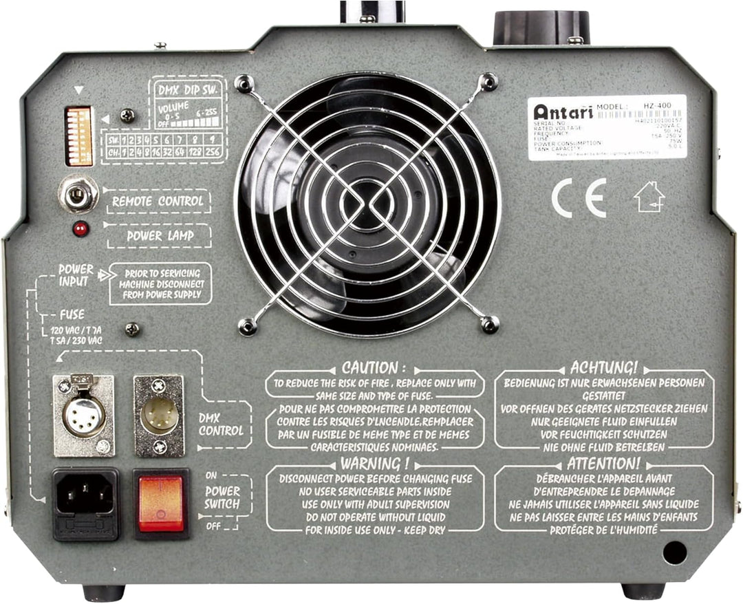 Antari HZ-400 Professioneller Hazer, Kompressor-Hazer für Fluid auf Ölbasis