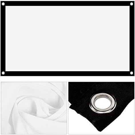 Projektor-Leinwand, 40 Zoll / 60 Zoll / 72 Zoll / 84 Zoll / 100 Zoll / 120 Zoll 16:9 HD Verdicken Tr
