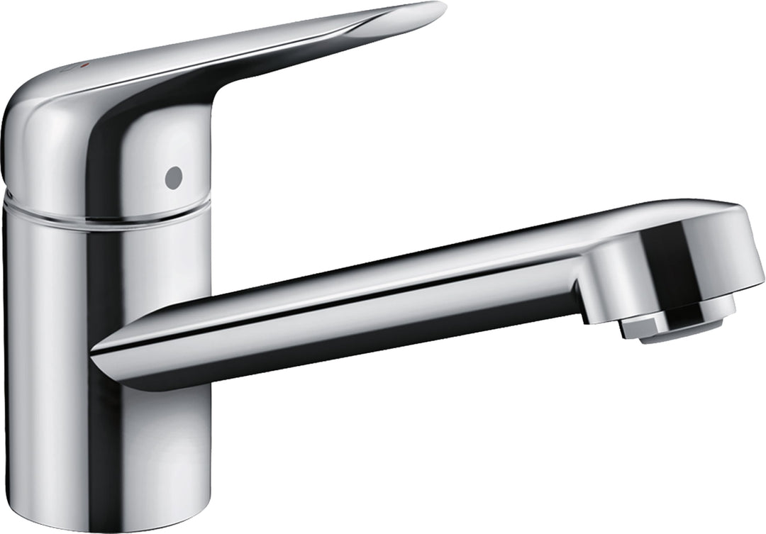 hansgrohe Küchenarmatur (Wasserhahn Küche 360° schwenkbar, hoher Komfort-Auslauf 100mm, Standardansc