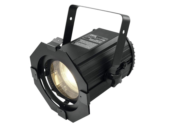 Eurolite LED THA-50F Theater-Spot | Fresnel-Scheinwerfer (Stufenlinse), 50-W-Warmweiss-LED, extrem l
