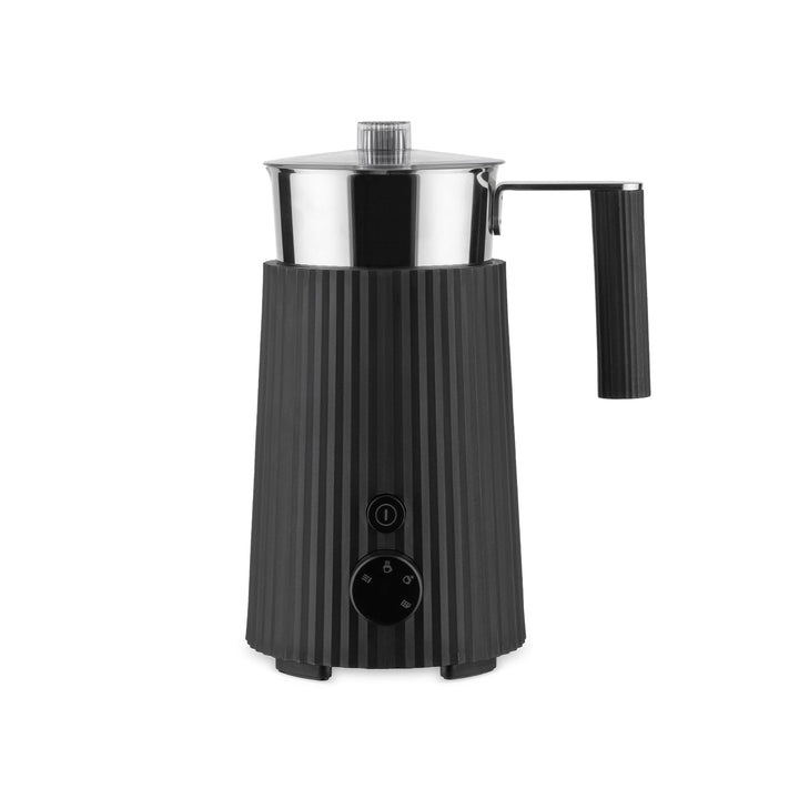 Alessi Plissé MDL13 B - Multifunktions-Induktions-Milchaufschäumer, aus Thermoplastischem Harz, Kann