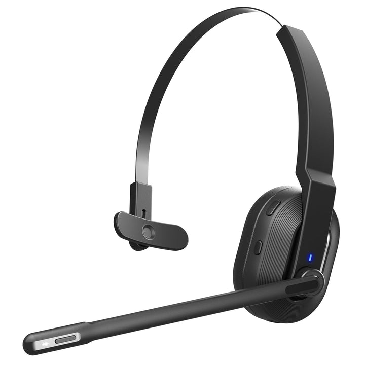 EKSA H5SE Bluetooth Headset, Kabelloses Headset mit Mikrofon AI Geräuschunterdrückung [45 Stdn Spiel