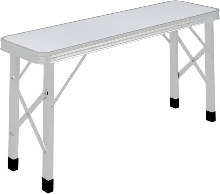 ZEYUAN Klappbarer Campingtisch mit 2 Sitzbänken, Camping Tisch Stuhl Set, Picknick Set, Camping Sitz