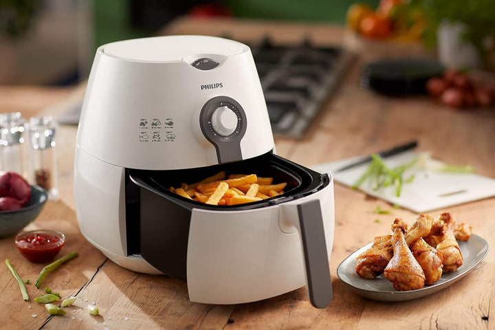 Philips Airfryer HD9216/80 Fritteuse, Kunststoff (PP), Beige, Weiss 266 x 292 x 276 mm Bianco, 266 x