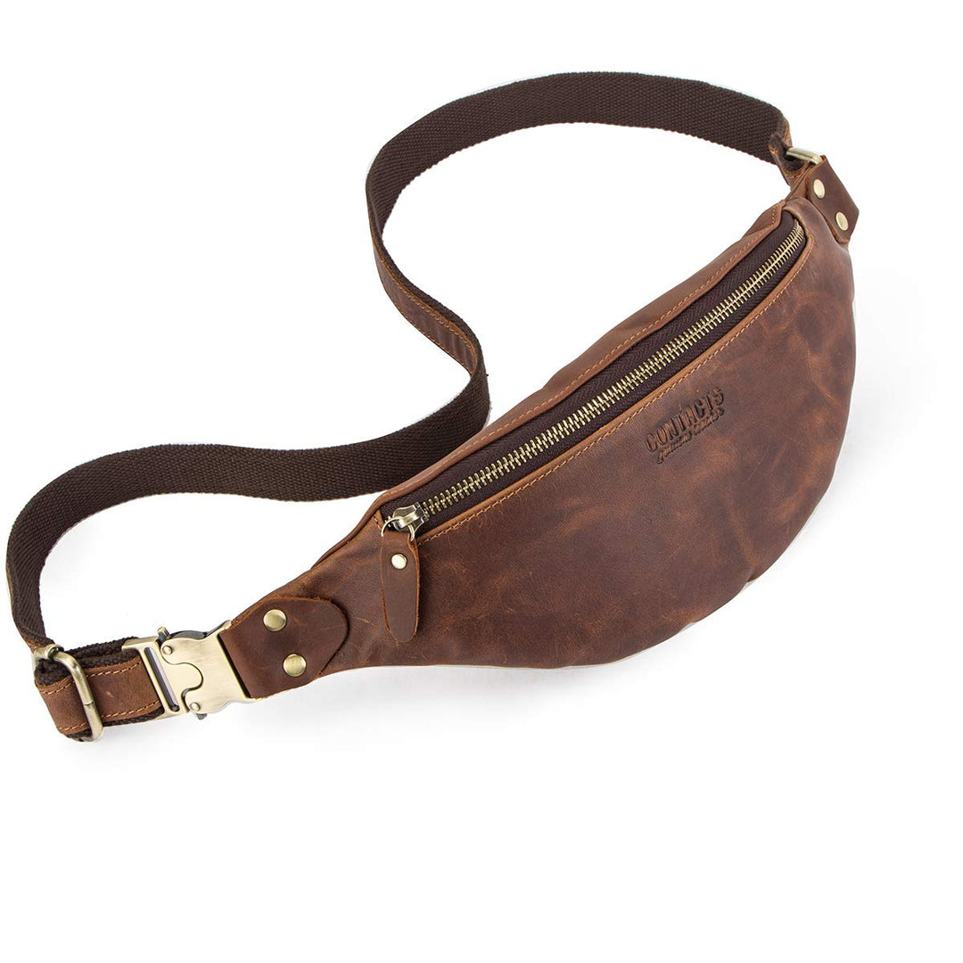 Contacts Gürteltasche Bauchtasche Hüfttasche mit Reissverschluss Geeignet für Reise Wanderung und Ou