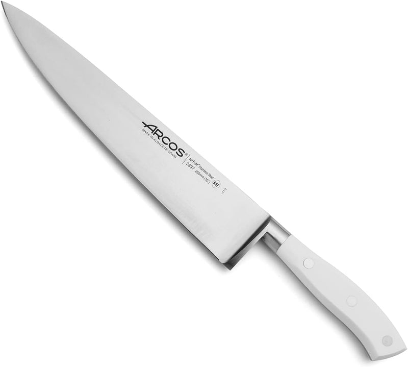 Arcos 233724 Serie Riviera Blanc - Kochmesser - Klinge aus Nitrum geschmiedetem Edelstahl 250 mm - H